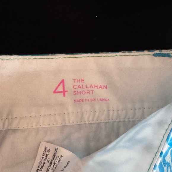 Lilly Pulitzer Callahan Shorts SZ 4 - Picture 2 of 3